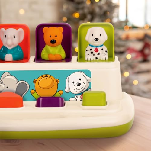Battat Pop-Up Spielzeug – Ursache-Wirkung-Lernen für Kleinkinder 18M+